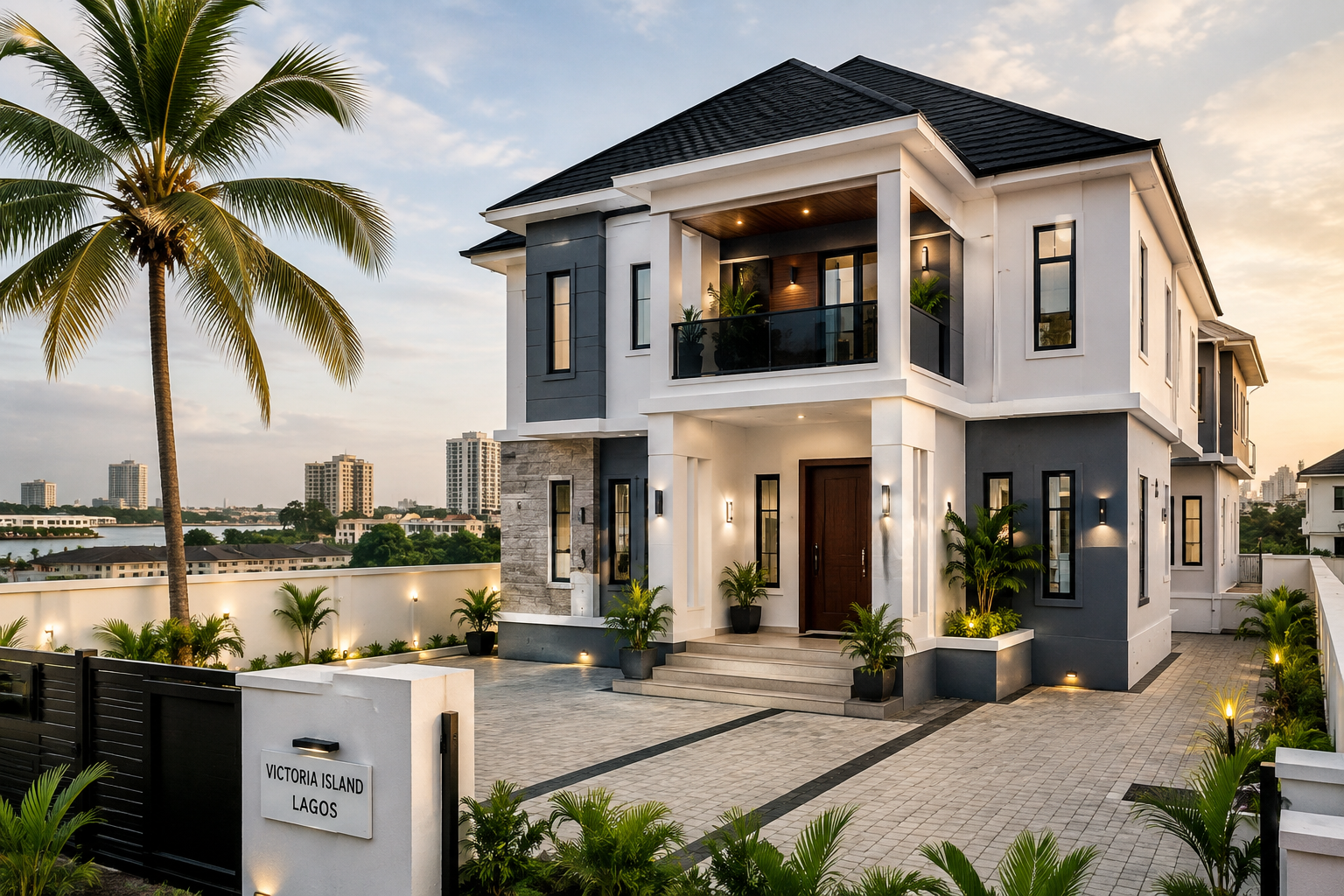 Modern Nigerian property in Lagos