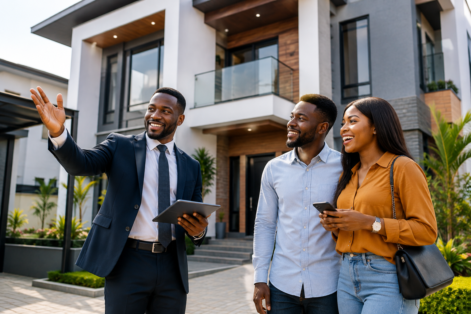 Modern Nigerian residential property